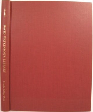Item #11220 DAVID WATKINSON'S LIBRARY, ONE HUNDRED YEARS IN HARTFORD CONNECTICUT 1866 - 1966....