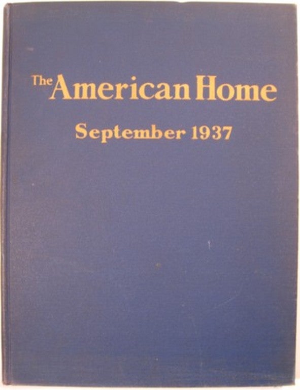 Item #16121 THE AMERICAN HOME.