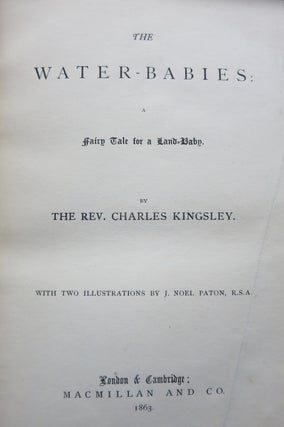 THE WATER-BABIES, A FAIRY TALE FOR A LAND-BABY.