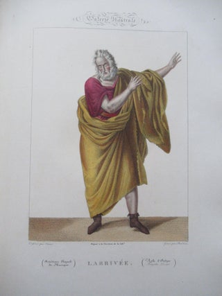 GALERIE THEATRALE, COLLECTION DE 144 PORTRAITS EN PIED DES PRINCIPAUX ACTEURS ET ACTRICES QUI ONT ILLUSTRE LA SCENE FRANCAISE DEPUIS 1552 JUSQU'A NOS JOURS.