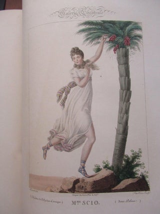 GALERIE THEATRALE, COLLECTION DE 144 PORTRAITS EN PIED DES PRINCIPAUX ACTEURS ET ACTRICES QUI ONT ILLUSTRE LA SCENE FRANCAISE DEPUIS 1552 JUSQU'A NOS JOURS.