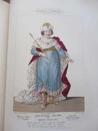 GALERIE THEATRALE, COLLECTION DE 144 PORTRAITS EN PIED DES PRINCIPAUX ACTEURS ET ACTRICES QUI ONT ILLUSTRE LA SCENE FRANCAISE DEPUIS 1552 JUSQU'A NOS JOURS.