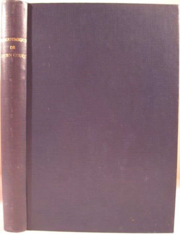 Item #17910 BIBLIOTHEQUE DE M. LUCIEN GOUGY:. M. Lucien Gougy.
