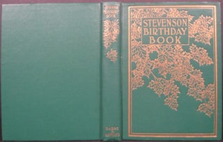 Item #18094 STEVENSON BIRTHDAY BOOK. Wallace and Frances Rice