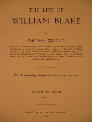 THE LIFE OF WILLIAM BLAKE.