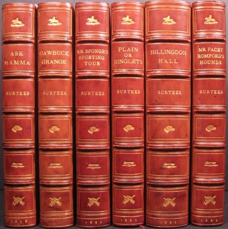 Item #18980 [Six Sporting Novels]. R. Surtees.