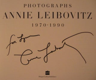 PHOTOGRAPHS ANNIE LEIBOVITZ 1970 - 1990.