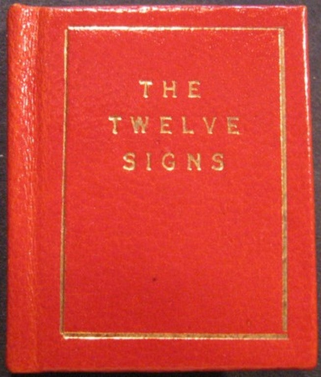 Item #19622 HOW A PERSON MAY KNOW UNDER WHICH OF THE TWELVE SIGNS THEY ARE BORN. Norman W. Forgue.