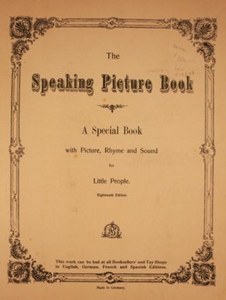 THE SPEAKING PICTURE BOOK: