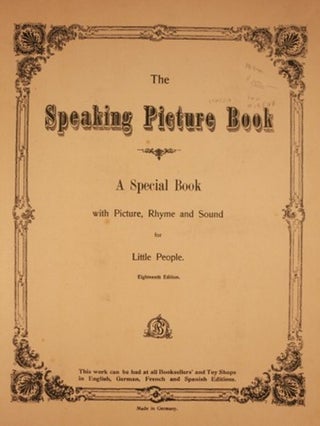 THE SPEAKING PICTURE BOOK: