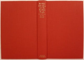 SCOTTISH LITERATURE AND THE SCOTTISH PEOPLE 1680-1830.