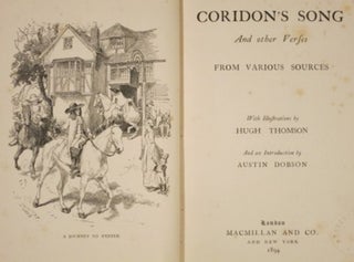CORIDON'S SONG AND OTHER VERSES.
