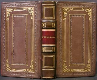 Item #20450 POETICAL WORKS OF WILLIAM SHENSTONE, WITH THE LIFE OF THE AUTHOR, AND A DESCRIPTION...