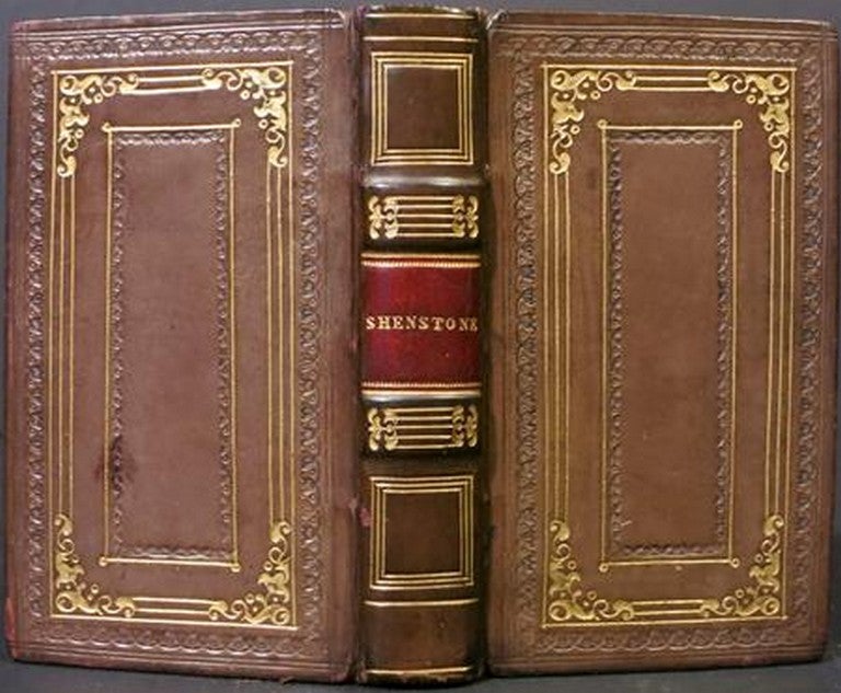 Item #20450 POETICAL WORKS OF WILLIAM SHENSTONE, WITH THE LIFE OF THE AUTHOR, AND A DESCRIPTION OF THE LEASOWES. William Shenstone.