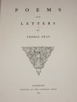 POEMS AND LETTERS.