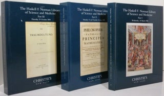 Item #20686 THE HASKELL F. NORMAN LIBRARY OF SCIENCE AND MEDICINE. Christie's New York