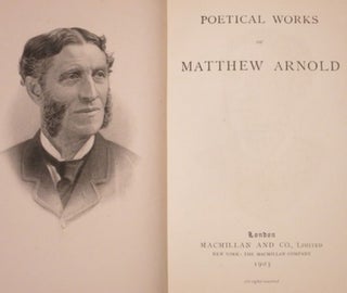 THE POETICAL WORKS OF MATTHEW ARNOLD.