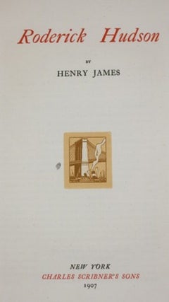 THE NOVELS AND TALES OF HENRY JAMES.