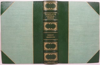 Item #21192 THE COMPLETE POETIC AND DRAMATIC WORKS OF ROBERT BROWNING. Robert Browning
