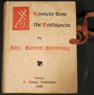 Item #21263 SONNETS FROM THE PORTUGUESE. Elizabeth Barrett Browning