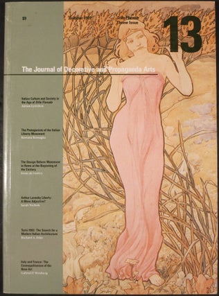 Item #21403 THE JOURNAL OF DECORATIVE AND PROPAGANDA ARTS: Vol. 13, Stile Floreale Theme Issue....