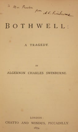 BOTHWELL: A TRAGEDY.