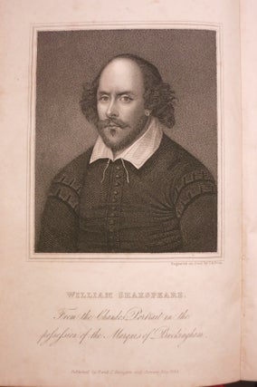 THE PLAYS OF WILLIAM SHAKESPEARE... [with] A HISTORY OF THE STAGE, AND A LIFE OF SHAKESPEARE BY ALEXANDER CHALMERS.