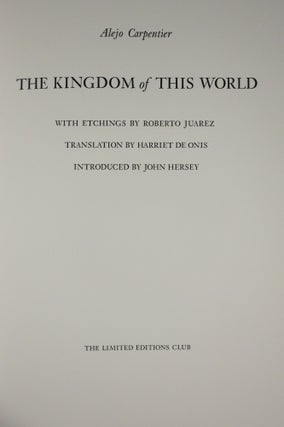 THE KINGDOM OF THIS WORLD.