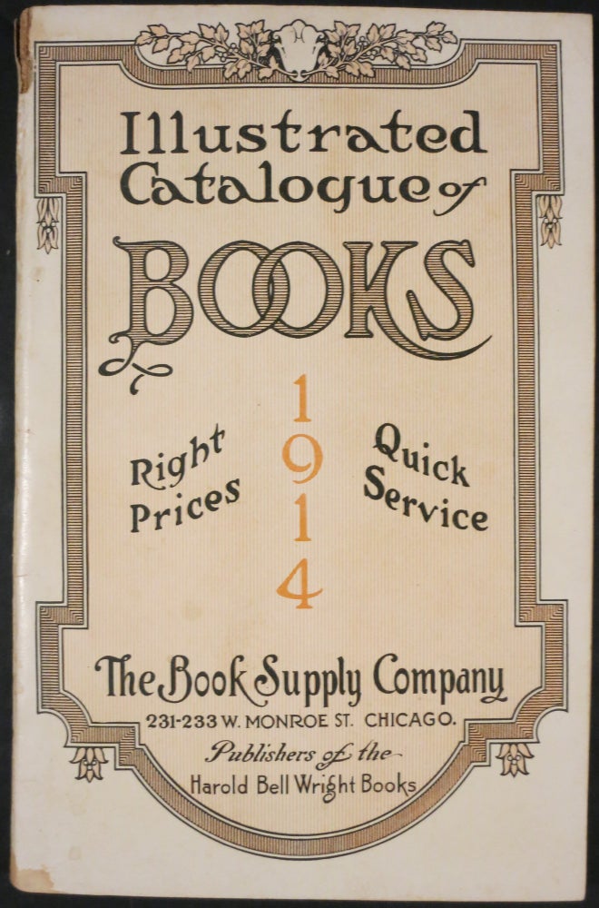 Item #21640 ILLUSTRATED CATALOGUE OF BOOKS 1914. Book Supply Company.