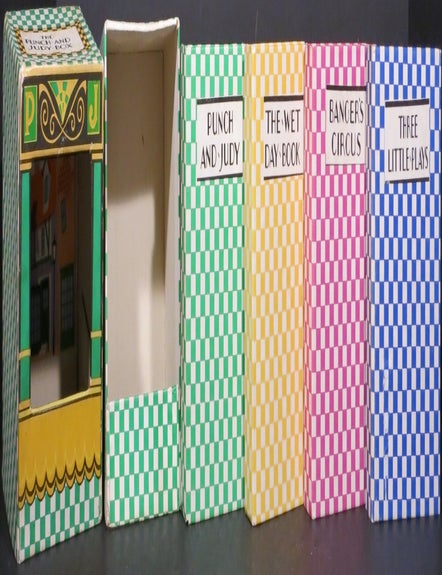 Item #21911 THE PUNCH AND JUDY BOX. Punch and Judy.