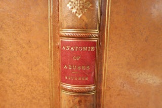 Item #22064 THE ANATOMIE OF ABUSES. Philip Stubbes