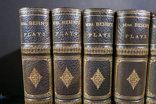 THE PLAYS, HISTORIES, AND NOVELS OF THE INGENIOUS MRS. APHRA BEHN.