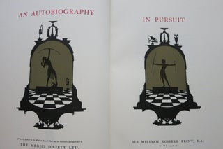 Item #22113 IN PURSUIT, AN AUTOBIOGRAPHY. William Russell Flint