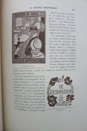 L'ART DANS LA DECORATION EXTERIEURE DES LIVRES EN FRANCE ET A L'ETRANGER.