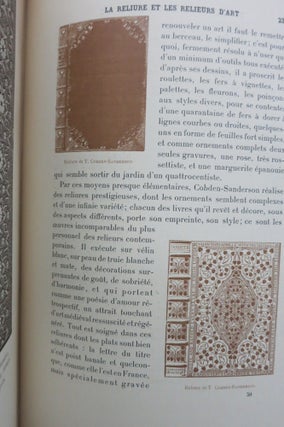 L'ART DANS LA DECORATION EXTERIEURE DES LIVRES EN FRANCE ET A L'ETRANGER.
