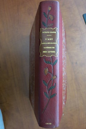 L'ART DANS LA DECORATION EXTERIEURE DES LIVRES EN FRANCE ET A L'ETRANGER.