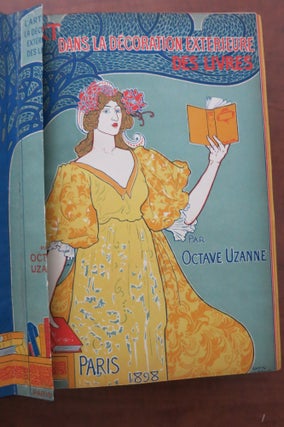 L'ART DANS LA DECORATION EXTERIEURE DES LIVRES EN FRANCE ET A L'ETRANGER.