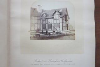 SHAKESPEARE; HIS BIRTHPLACE, HOME, AND GRAVE. A PILGRIMAGE TO STRATFORD-ON-AVON IN THE AUTUMN OF 1863.