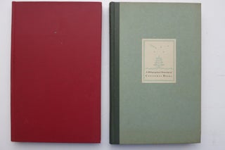 Item #22386 A BIBLIOGRAPHICAL CHECK-LIST OF CHRISTMAS BOOKS [with] MORE CHRISTMAS BOOKS. Walter...