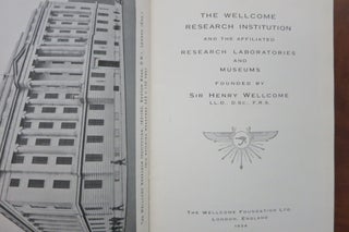 THE WELLCOME RESEARCH INSTITUTION, LONDON, ENGLAND EXHIBITS AT THE CHICAGO EXPOSITION 1934 (Cover title).