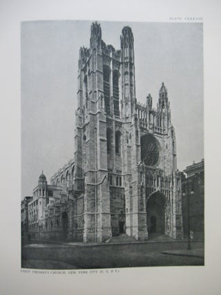 BERTRAM GROSVENOR GOODHUE - ARCHITECT AND MASTER OF MANY ARTS.