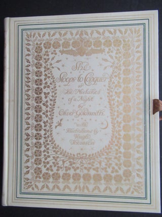 Item #22571 SHE STOOPS TO CONQUER. Oliver Goldsmith