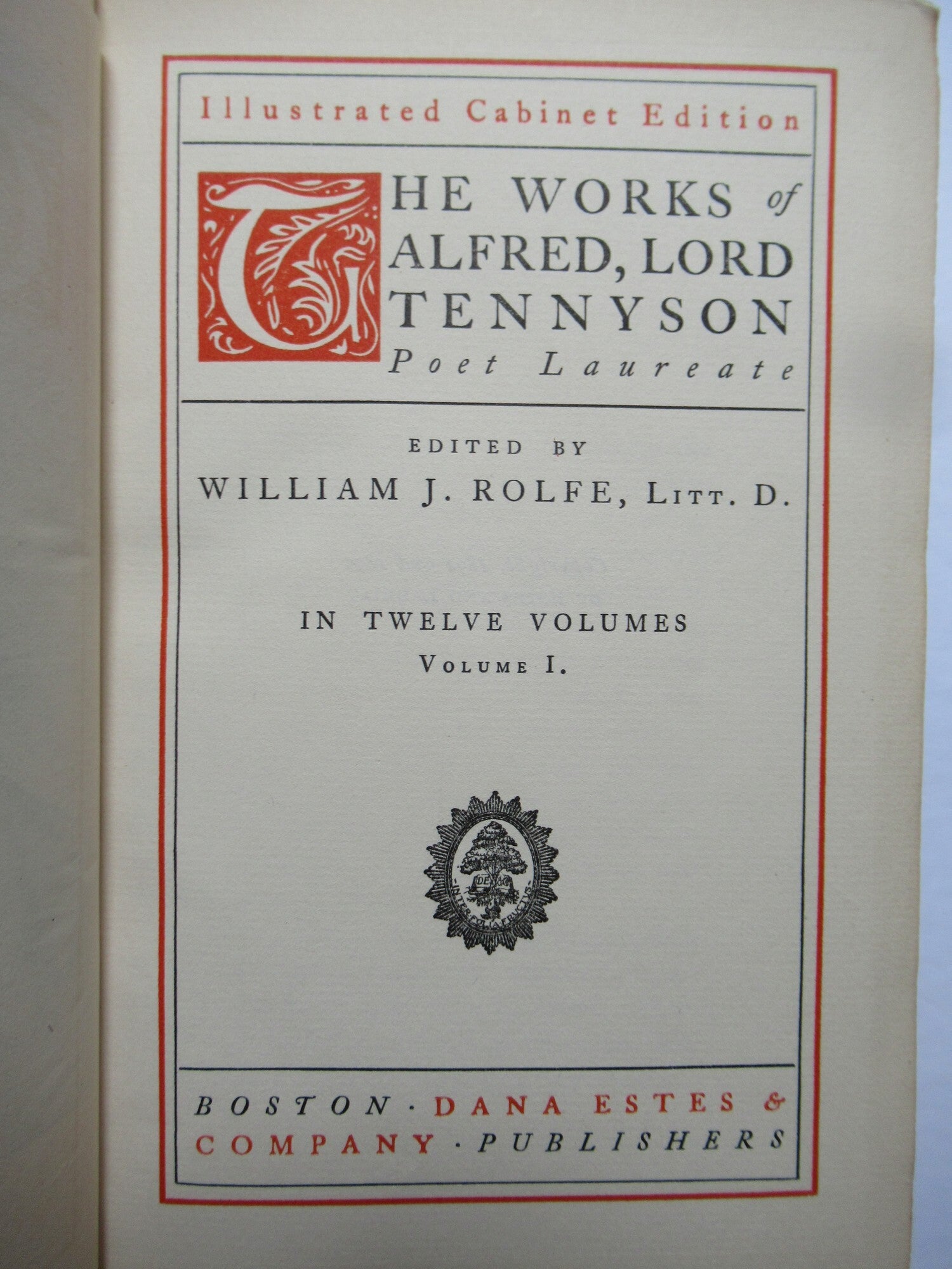 THE WORKS OF ALFRED, LORD TENNYSON | Alfred Lord Tennyson