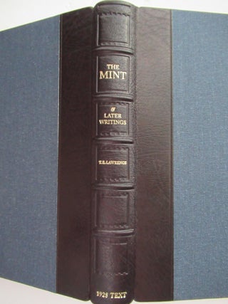 Item #22642 'THE MINT' AND LATER WRITINGS ABOUT SERVICE LIFE. Jeremy Wilson, eds Nicole Wilson