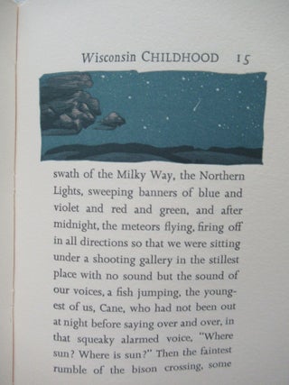 EXCERPTS FROM A WISCONSIN CHILDHOOD.
