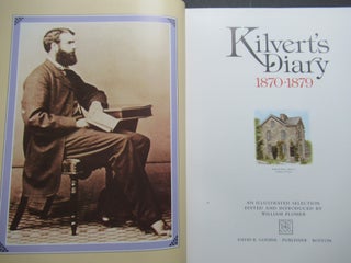KILVERT'S DIARY 1870-1879. (Life in the English Countryside in Mid-Victorian Times).