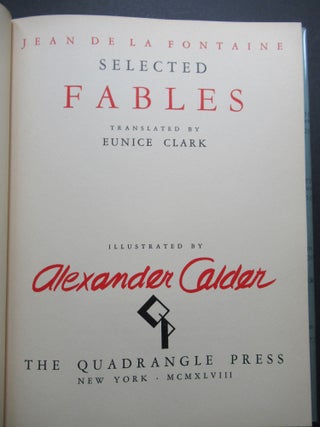 SELECTED FABLES.