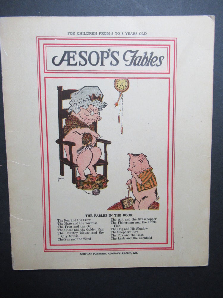 Item #22920 AESOP'S FABLES (For children from 5 to 8 years old). Aesop.
