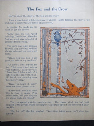 AESOP'S FABLES (For children from 5 to 8 years old).