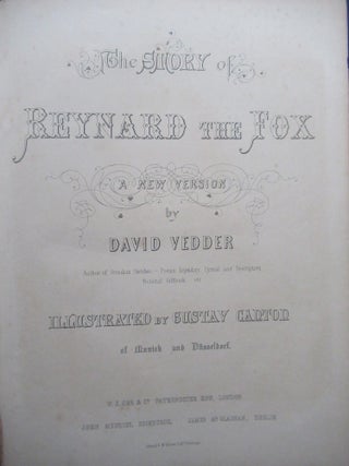 THE STORY OF REYNARD THE FOX, A New Version.